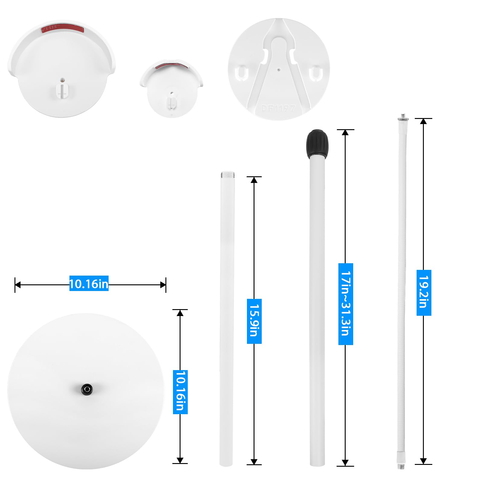HOLACA stand compatible with Eufy 720P for flexible configurations