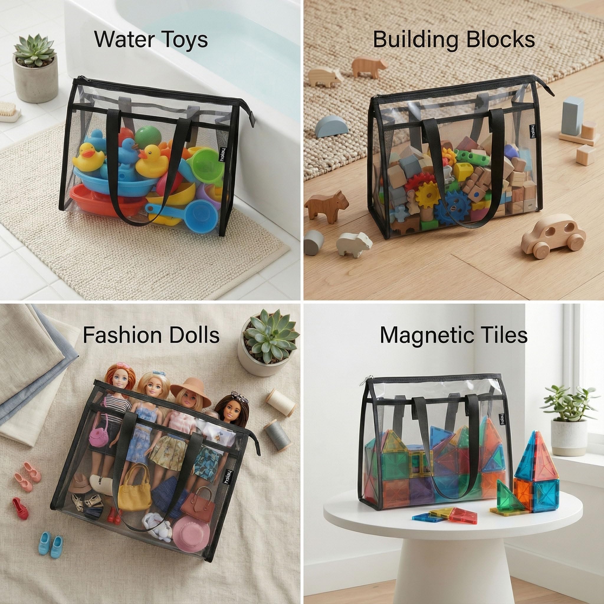 Holay playroom toy storage keeps rooms tidy