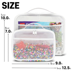 Holay two-sizes blocks case highlights flexibility for different toy dimensions.