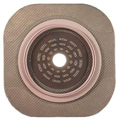 Hollister 14604 beige floating flange close-up showing a comfortable, low-pressure fit.