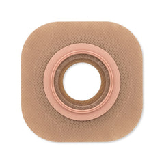Hollister 14708 beige floating flange detail for easy pouch attachment.