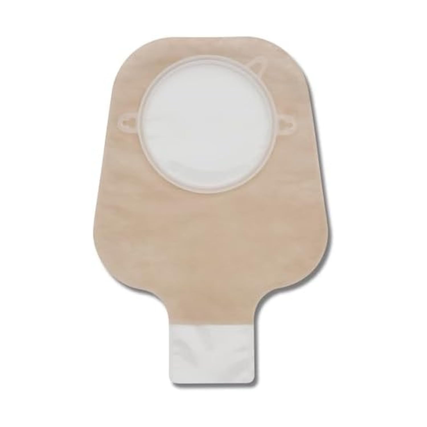 Hollister 18174 bottom opening pouch enables easy emptying.