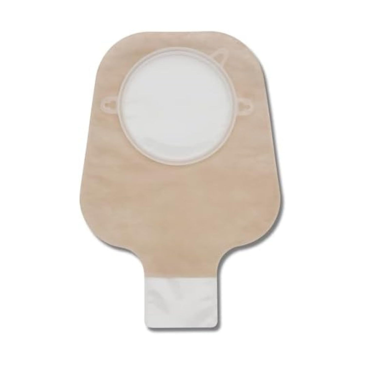 Hollister 18174 bottom opening pouch enables easy emptying.