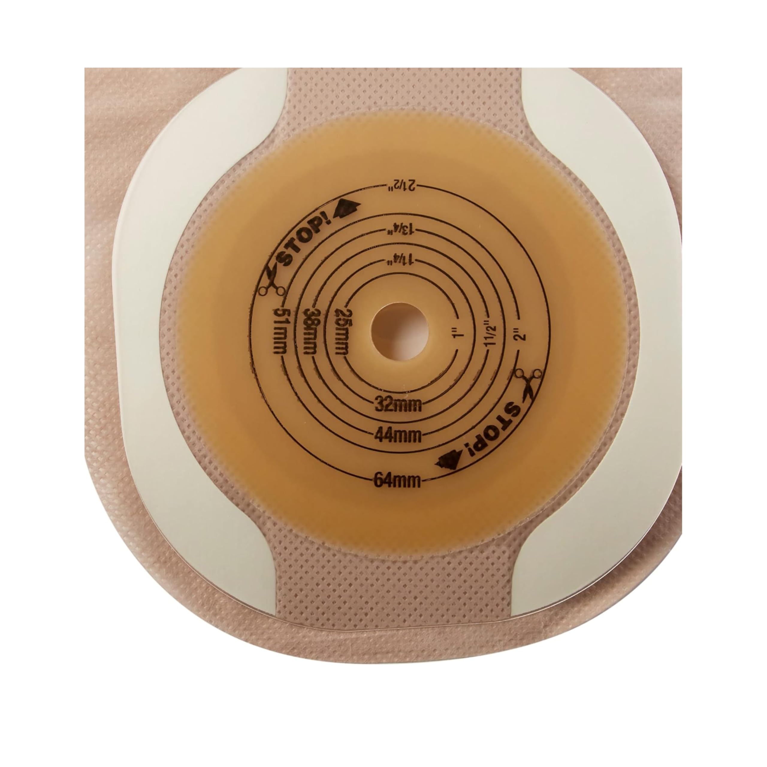 Hollister 8031 Premier cut-to-fit design with adhesive border for personalized fit and odor control.