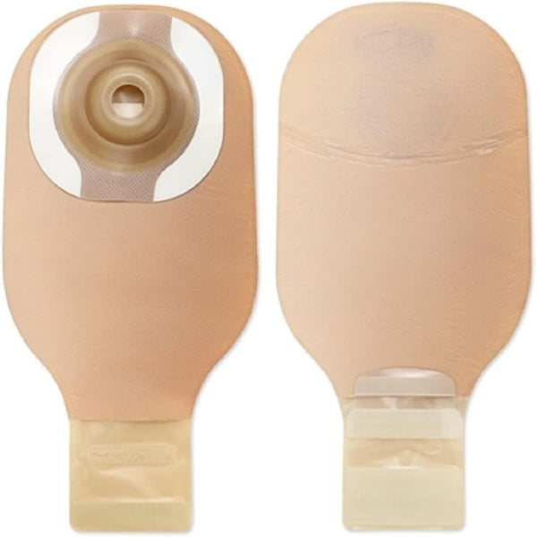 Hollister 8962 CeraPlus soft convex 12-inch pouch front view with secure leak protection.