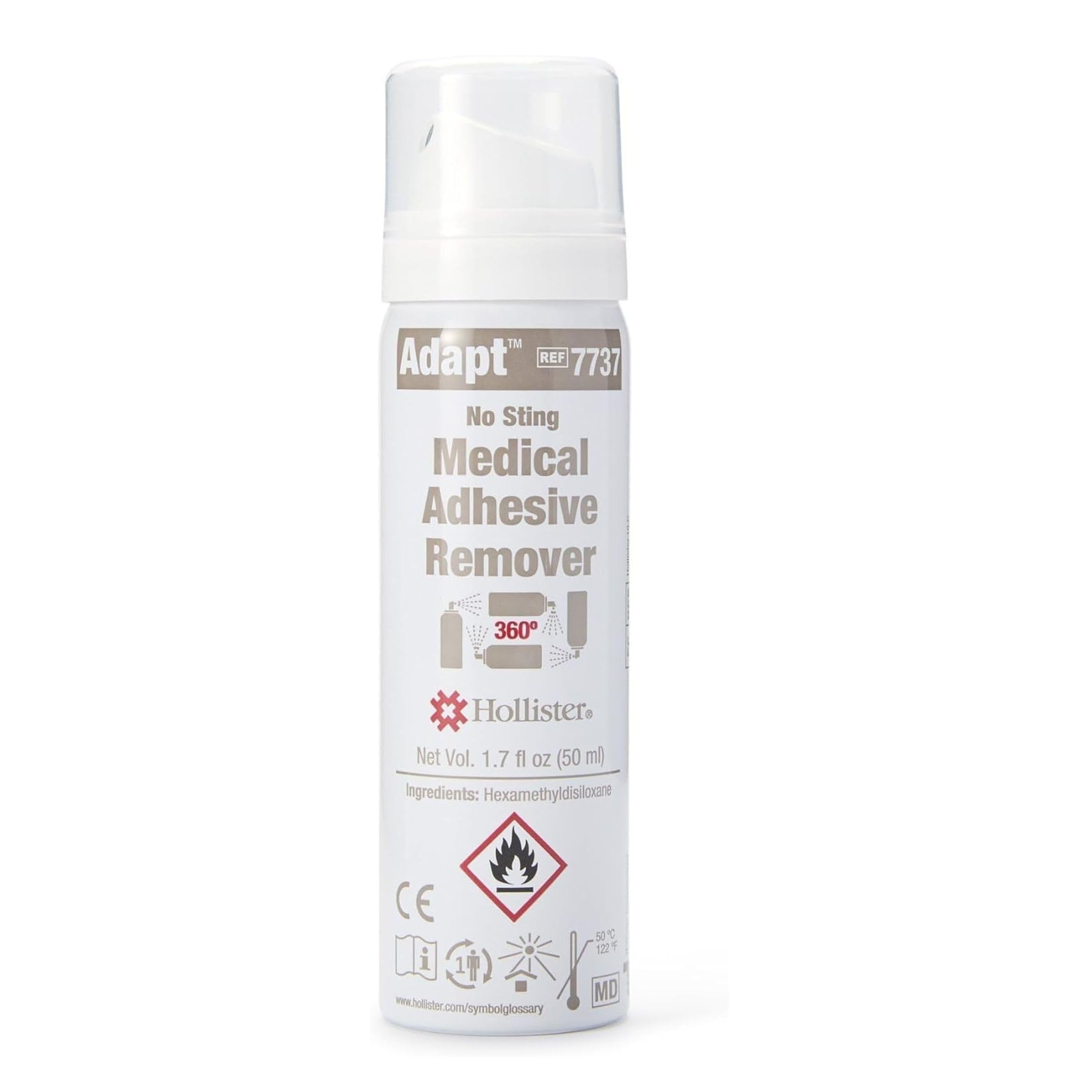 Hollister Adapt adhesive remover for skin application, gentle removal.