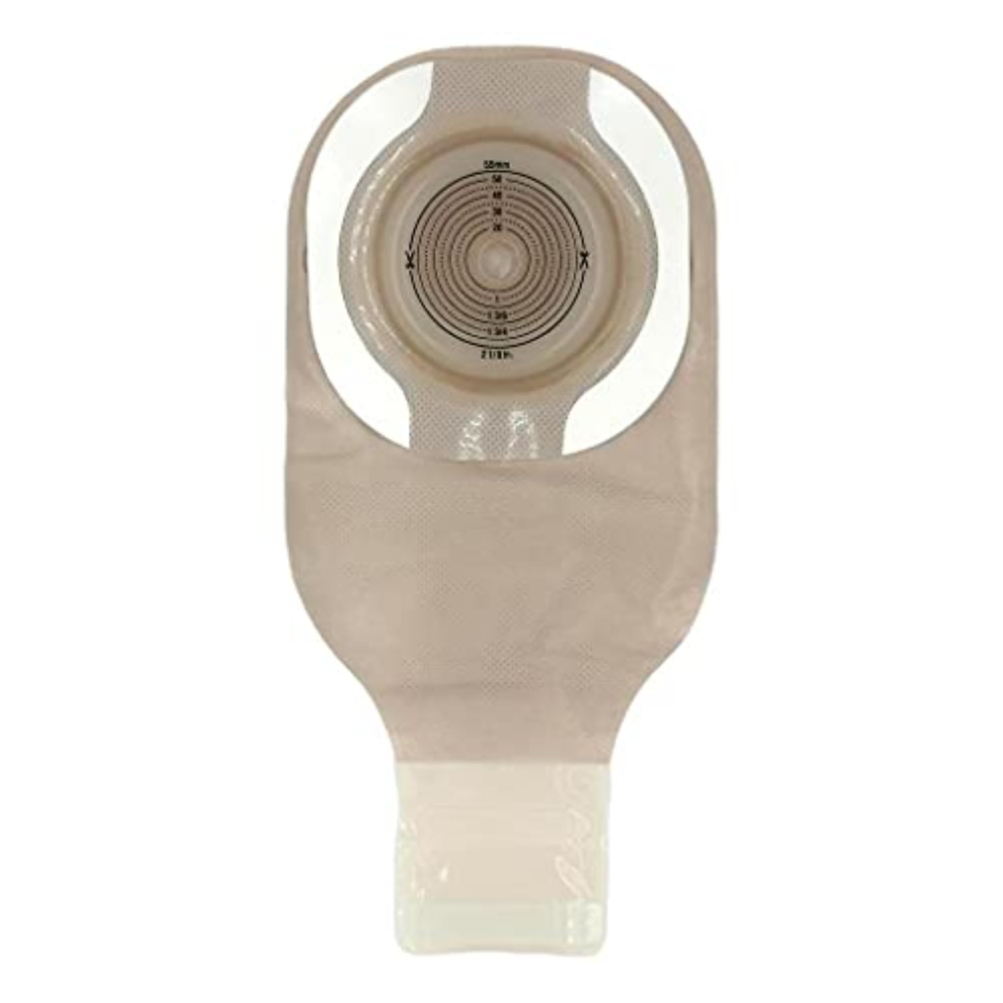 Hollister CeraPlus Soft Convex 12in pouch with closed bottom for secure waste capture.