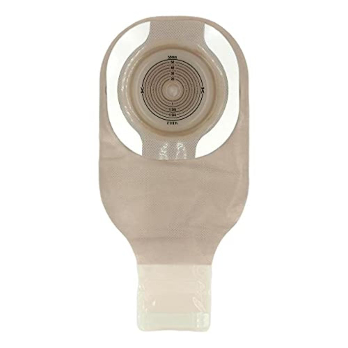 Hollister CeraPlus Soft Convex 12in pouch with closed bottom for secure waste capture.