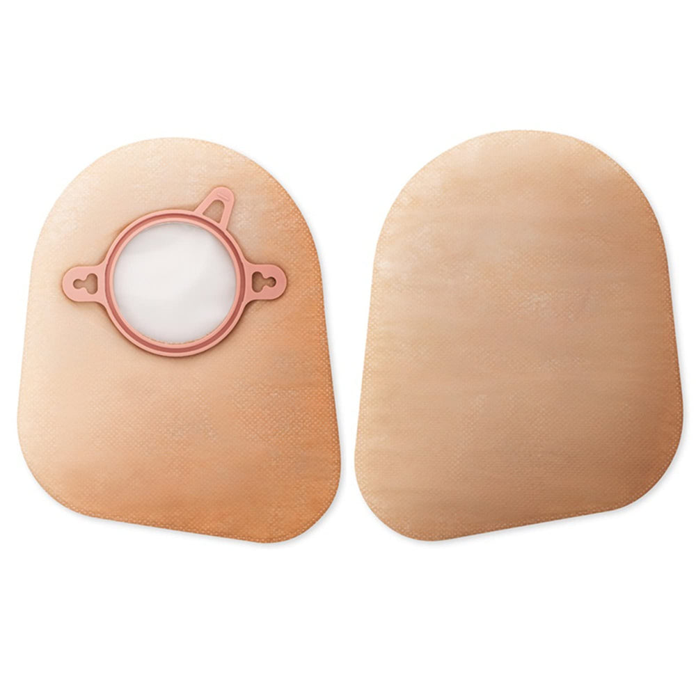 Hollister New Image closed-end ostomy pouch 7inch with CenterPoint Lock for secure attachment.