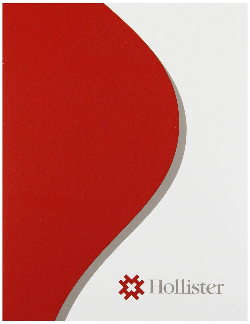 Hollister floating flange visual demonstrates reduced abdominal pressure during pouch attachment.