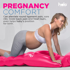 HOLO LILO with a hole side view supports hips and back.