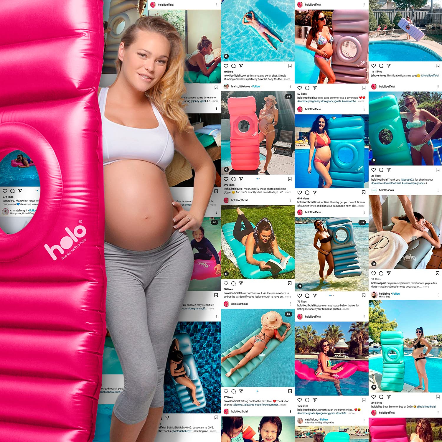 HOLO approved by physiotherapists and used by many pregnant mothers.