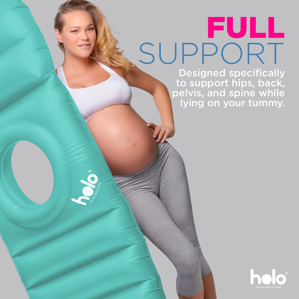 HOLO pillow on water use demonstrates dual inflatables for safety