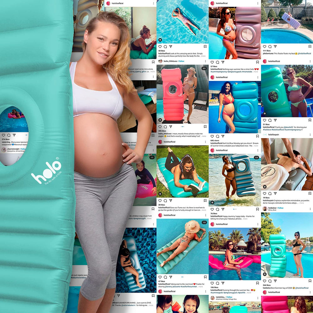 HOLO supports third-trimester tummies for at-home relief