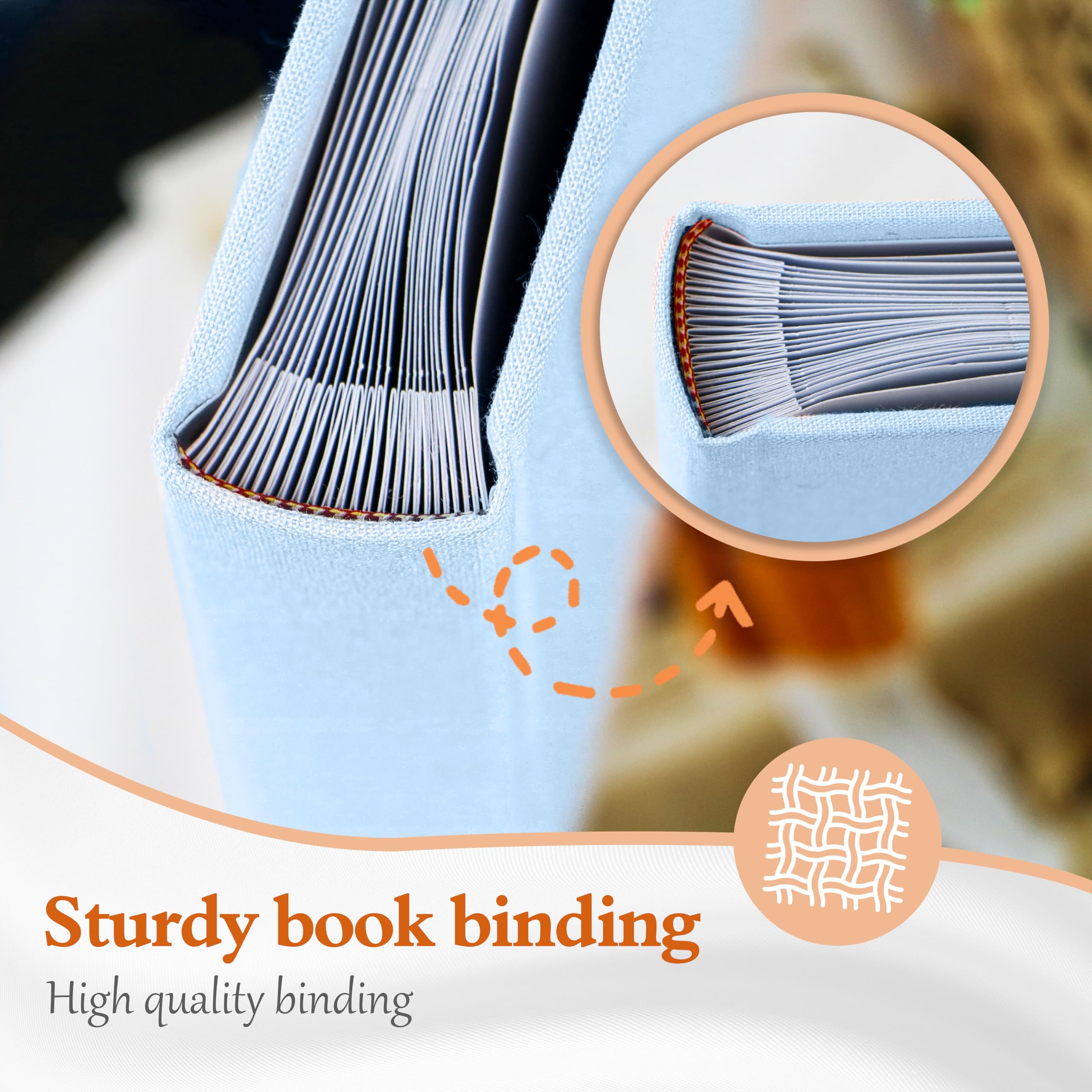 Holoary archival acid-free pages protect memories for long-lasting keepsakes.