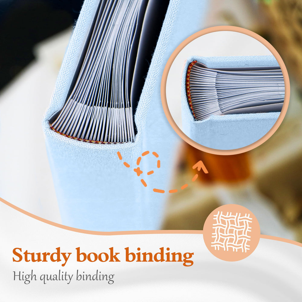 Holoary archival acid-free pages protect memories for long-lasting keepsakes.
