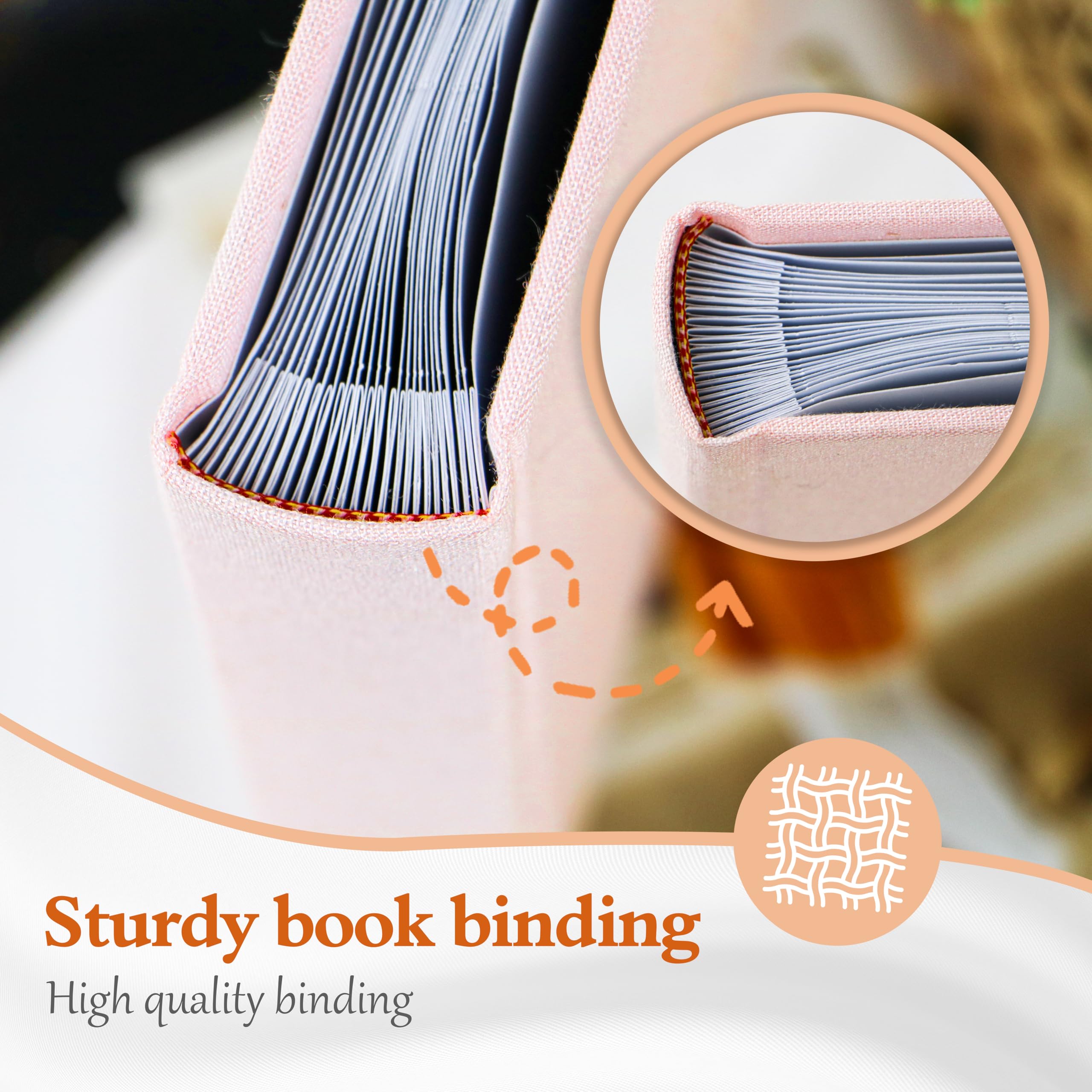 Holoary Acid-free pages protect memories while PVC-free materials reduce chemical exposure.