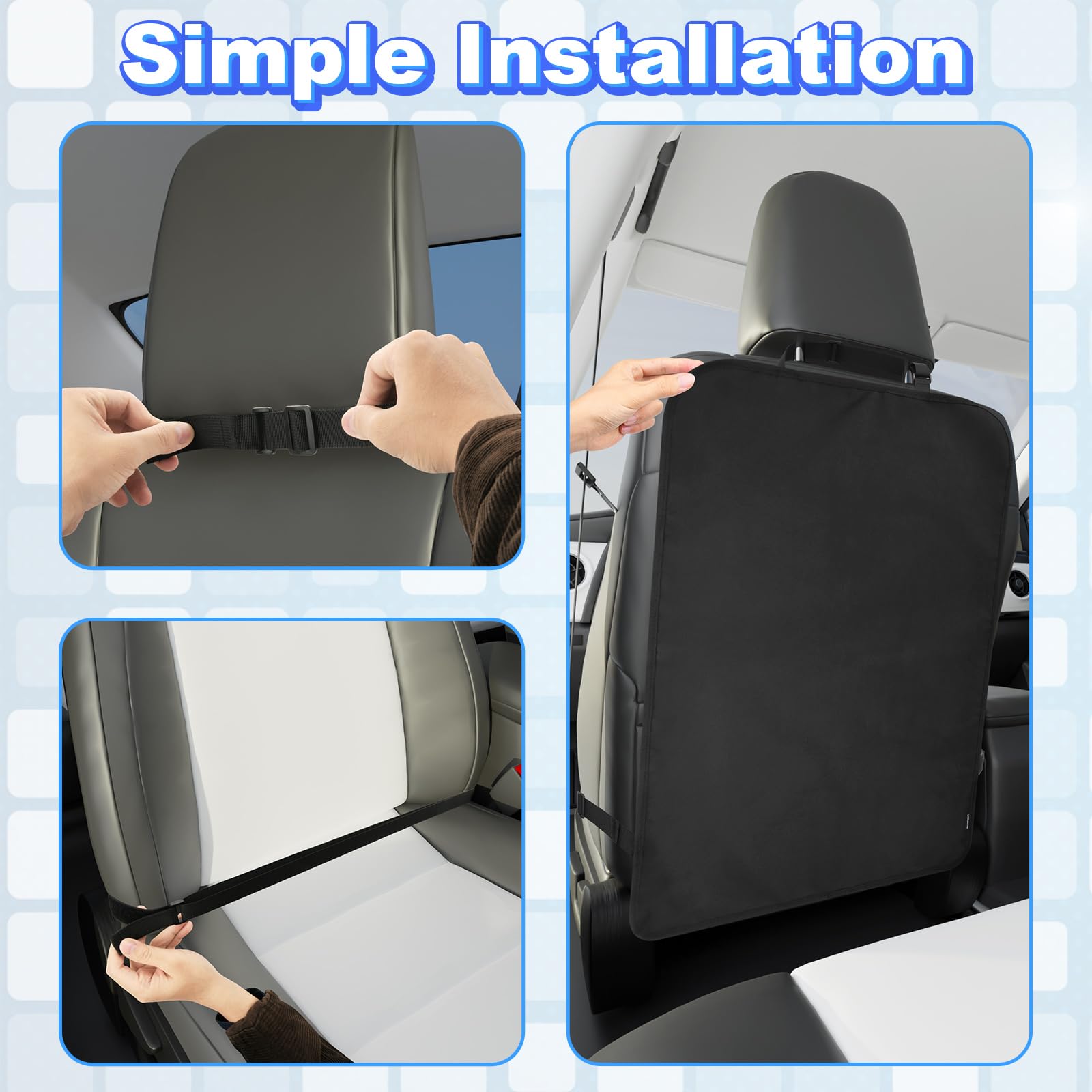 Homakover durable nylon material protecting car seats from dirt and scratches