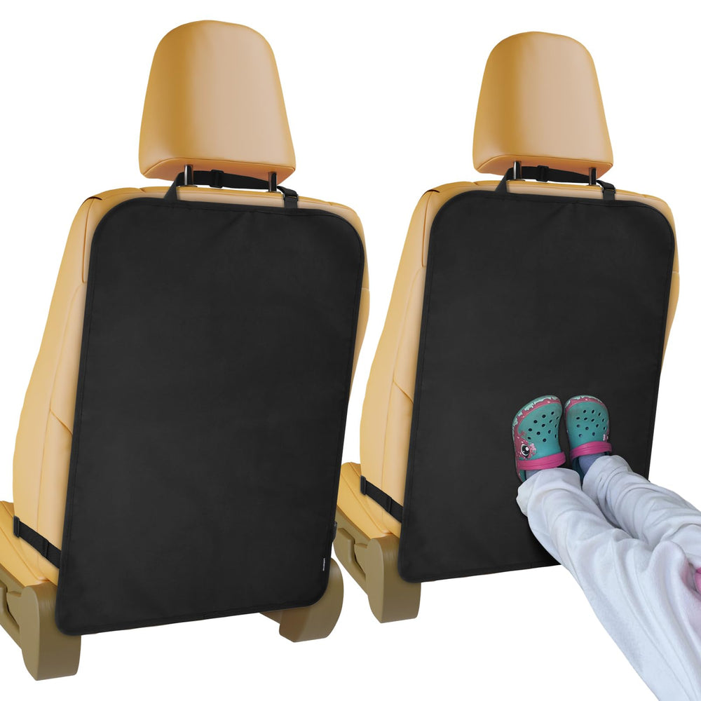 Homakover kick mats back seat protector 2-pack shielding seats from scuffs and spills