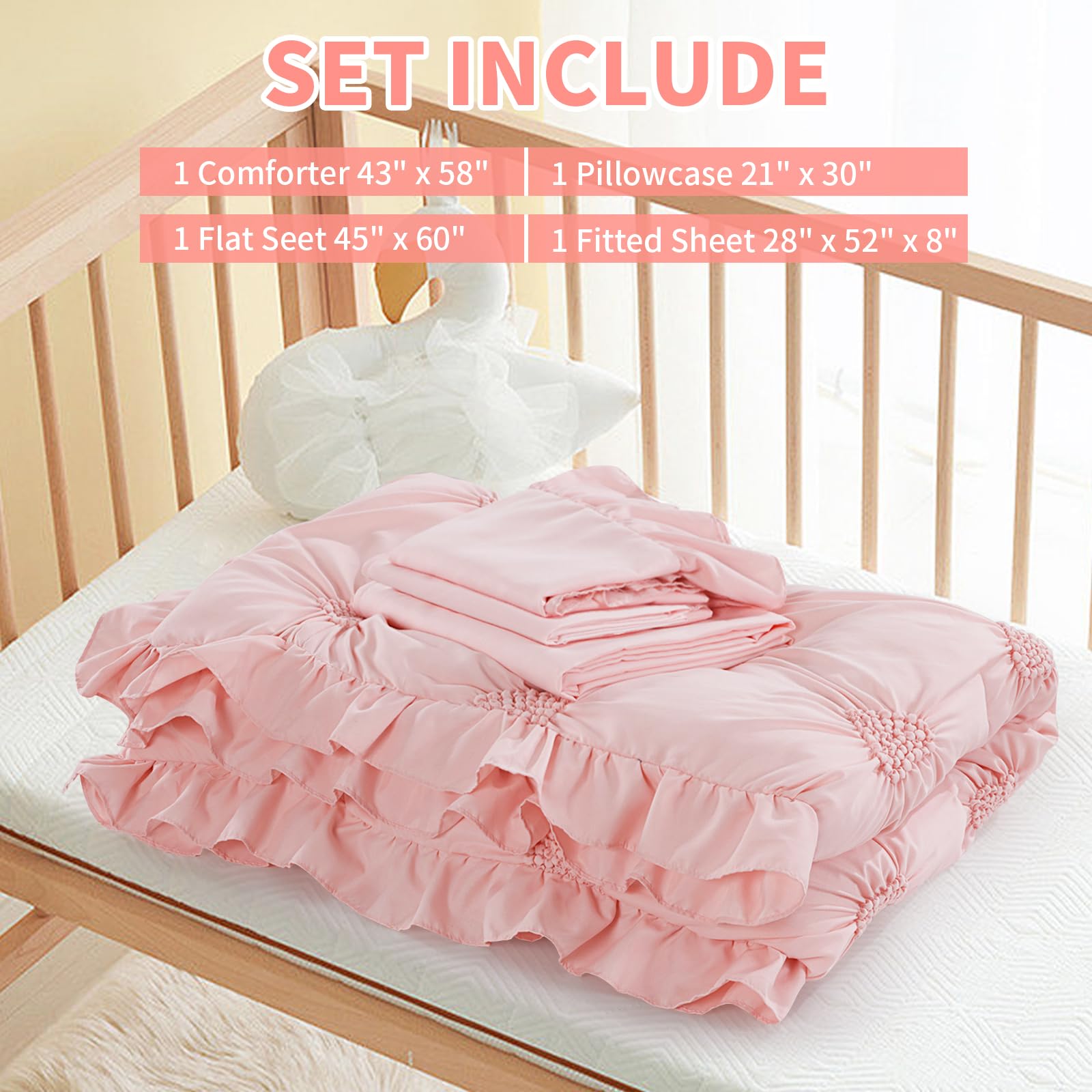 HOMBYS breathable microfiber filling creates a light fluffy feel.