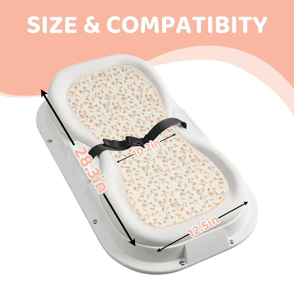 HOMBYS floral pattern liner adds cheerful style and reliable leak protection