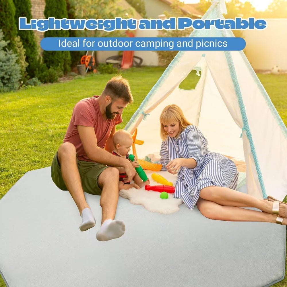 HOMBYS safe play area helps toddlers explore and crawl comfortably.
