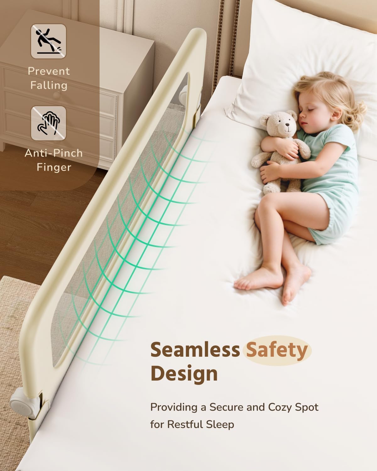 HOMEAL removable washable cover simplifies cleaning after spills.