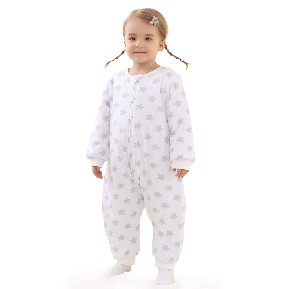 HOMEAL Toddler Sleep Sack 2.5 TOG for winter warmth and secure sleep.