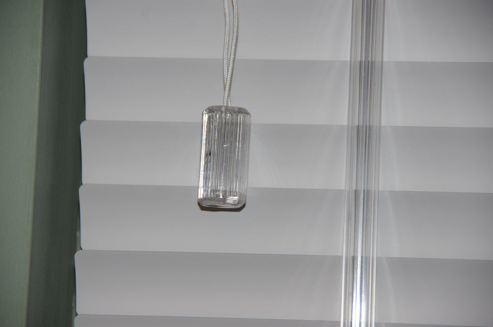 HomeAmore clear tassel breakaway for blinds combines safety with unobtrusive style.