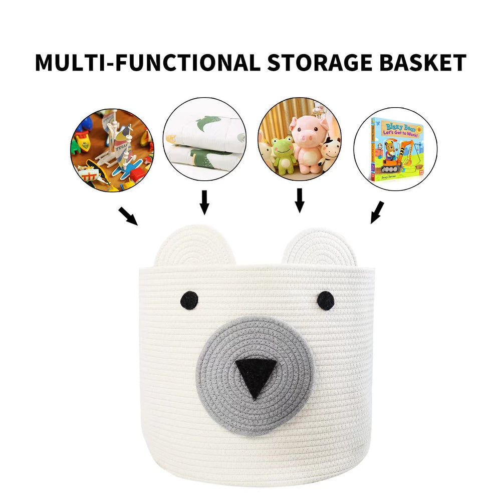 Homearda dimensions show 16 inches diameter and 14 inches height for roomy storage.