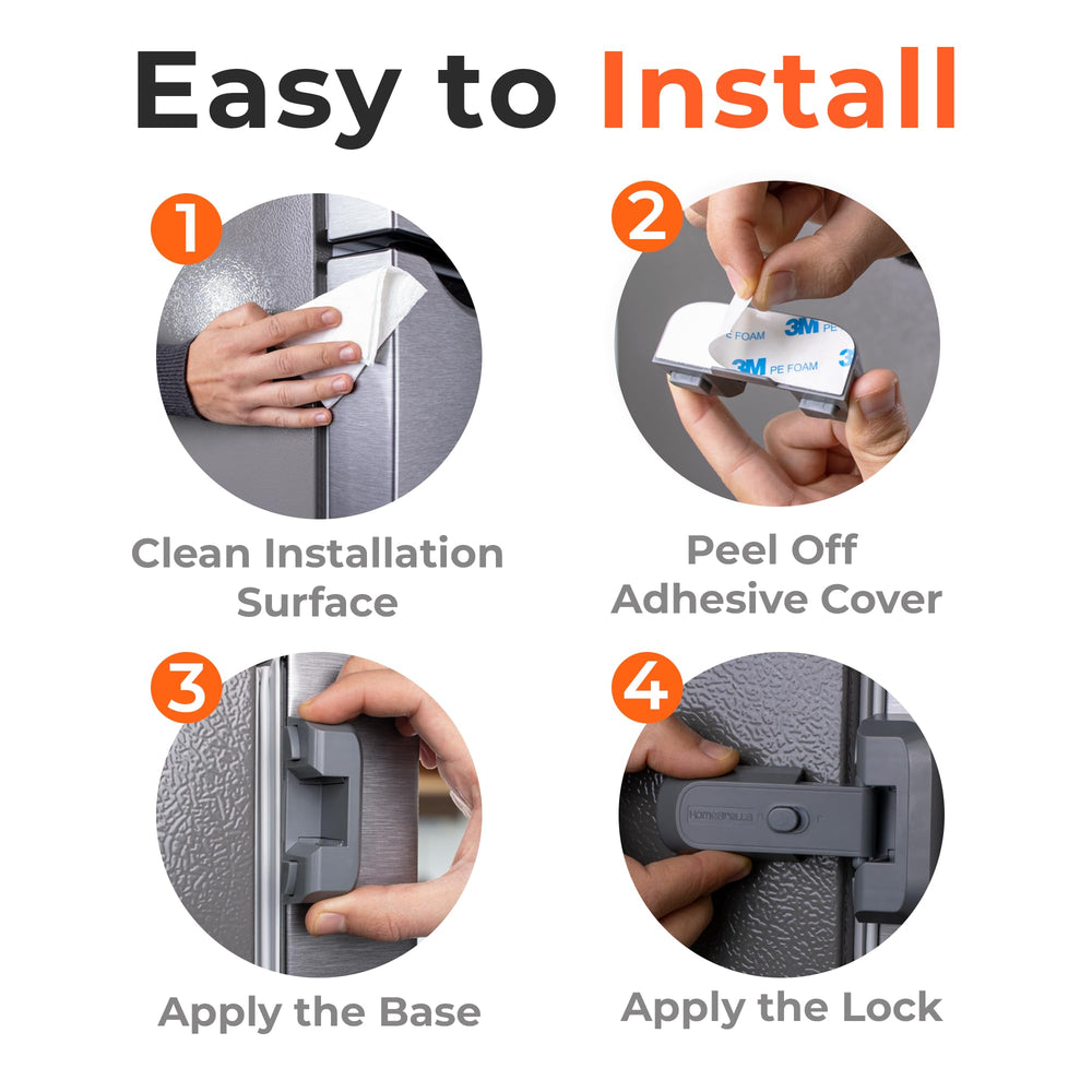 Fits most appliances including standard fridges, freezers, mini fridges, and RV units.