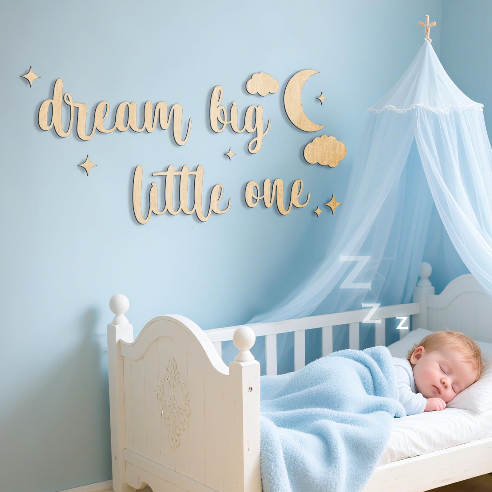 HomeCasa Moon sign completes the celestial trio for bedtime.