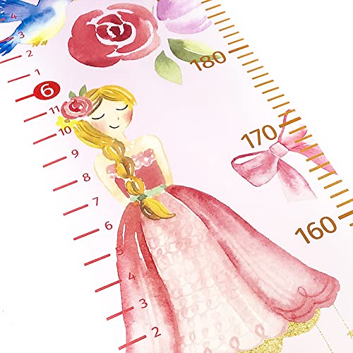HomeEvolution height ruler with three scales for cm, inches, and feet.