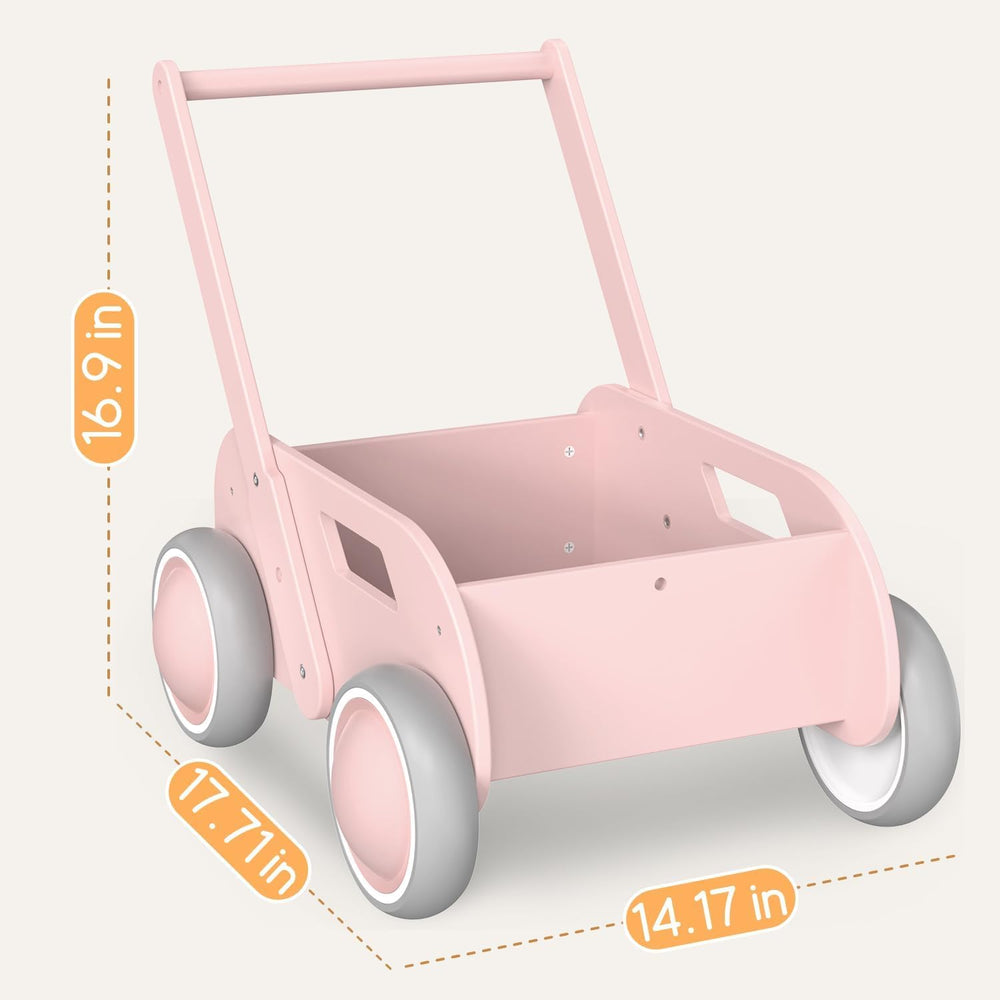 HOMEKOL adjustable-speed walker lets you tailor pace to your toddler's progress