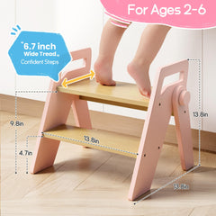 HOMEKOL anti-slip textured steps help prevent slips on wet floors.