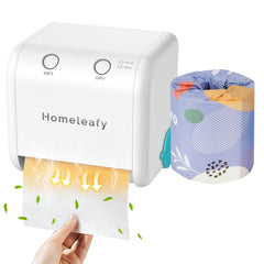 Homeleafy 2-in-1 wipes warmer front view, ideal for compact nursery spaces.