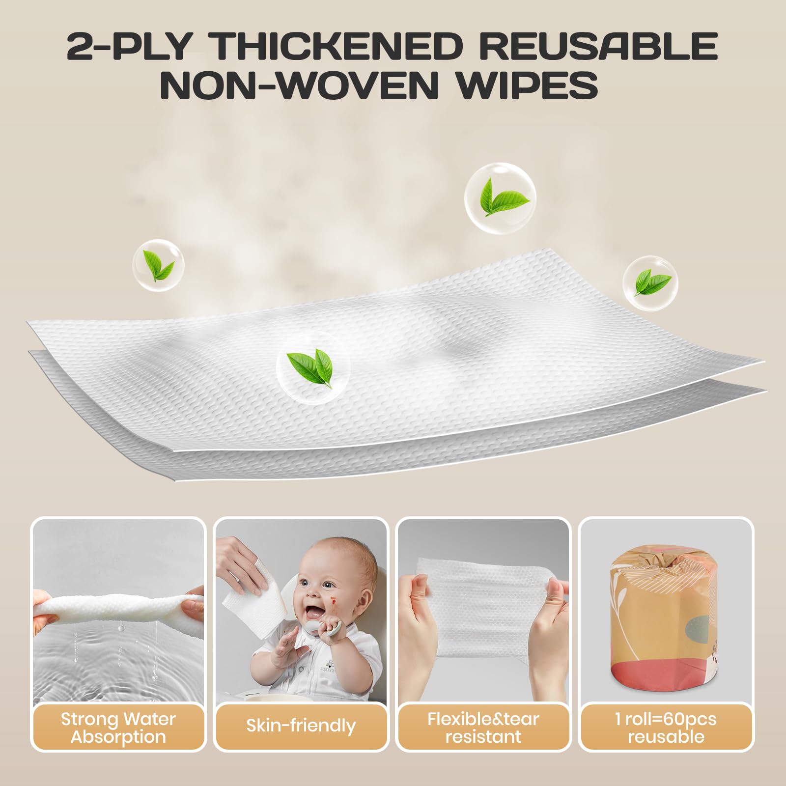 Homeleafy 2-in-1 wipes warmer mist control dial, adjustable moisture for tasks.