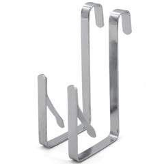 HOMELUX THEORY over-the-door organizer hooks pair mounted on a door for clutter-free storage