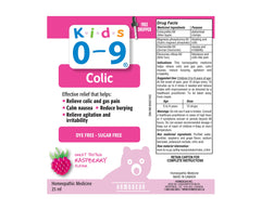 Homeocan Hmeo Kids Colic Solution 25ml drops closeup for accurate dosing