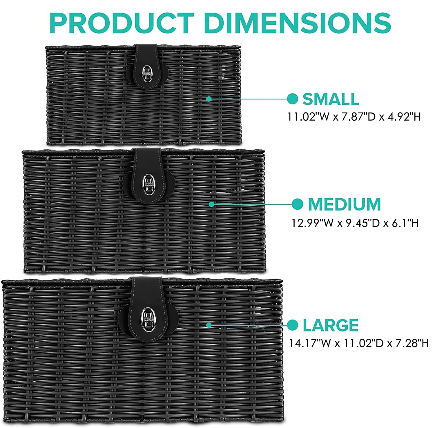 Homepeaz small basket tidy cosmetics or toiletries on bathroom shelves.