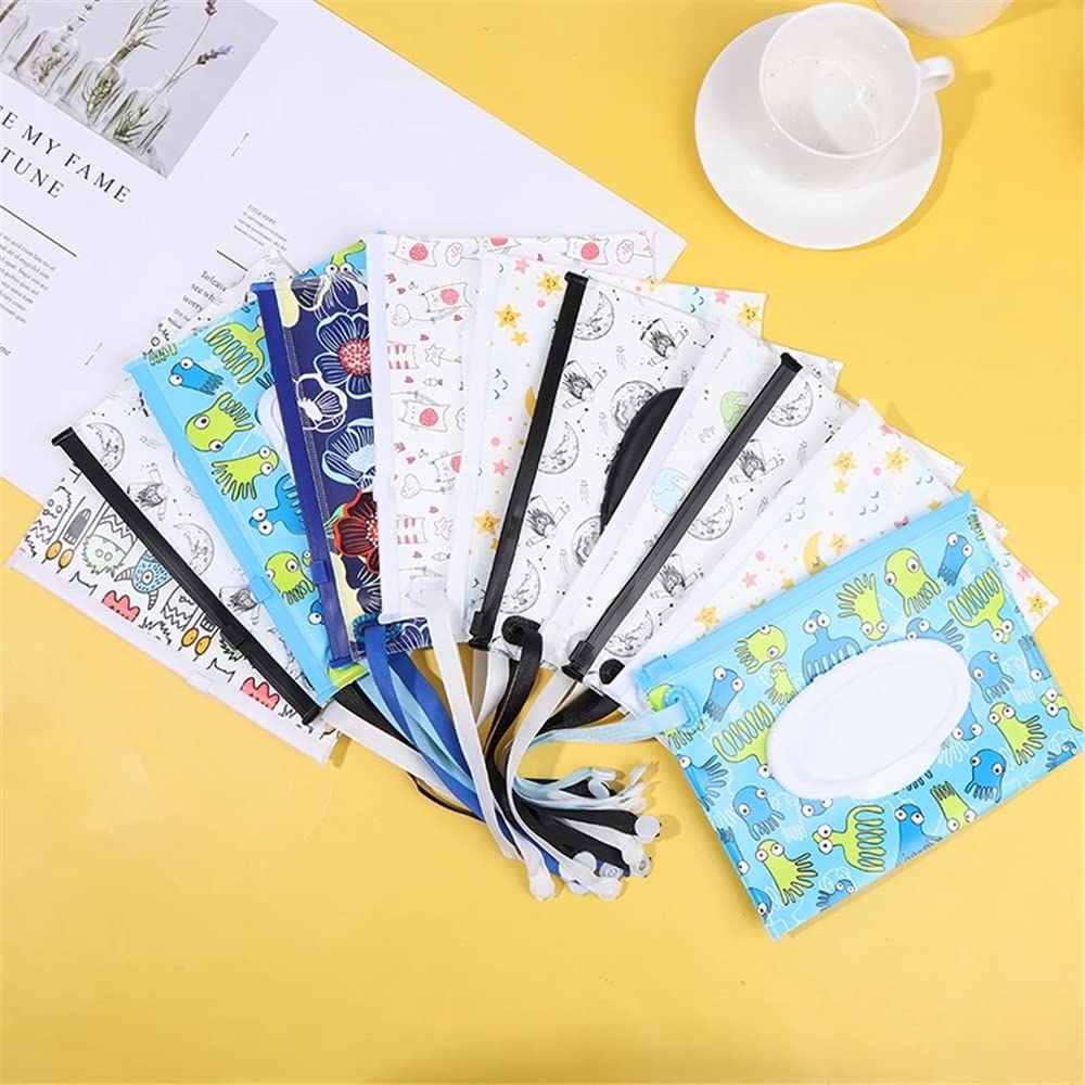 HomeSoGood slim wipe bag fits diaper bags without bulk.
