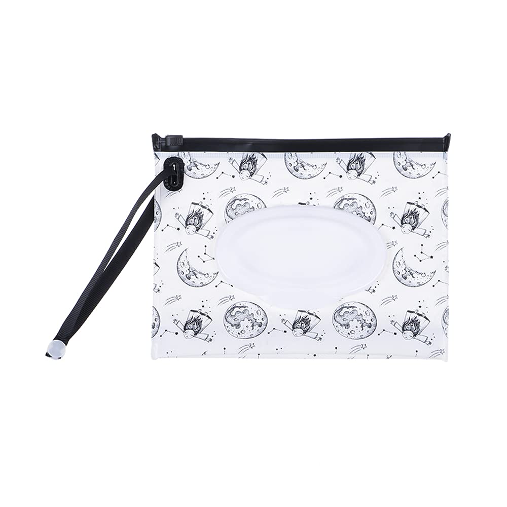 HomeSoGood Wet Wipes Bag with travel strap, easy attachment for on-the-go use.