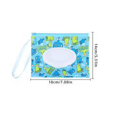 HomeSoGood bag with zip-top closure keeps wipes moist and accessible.