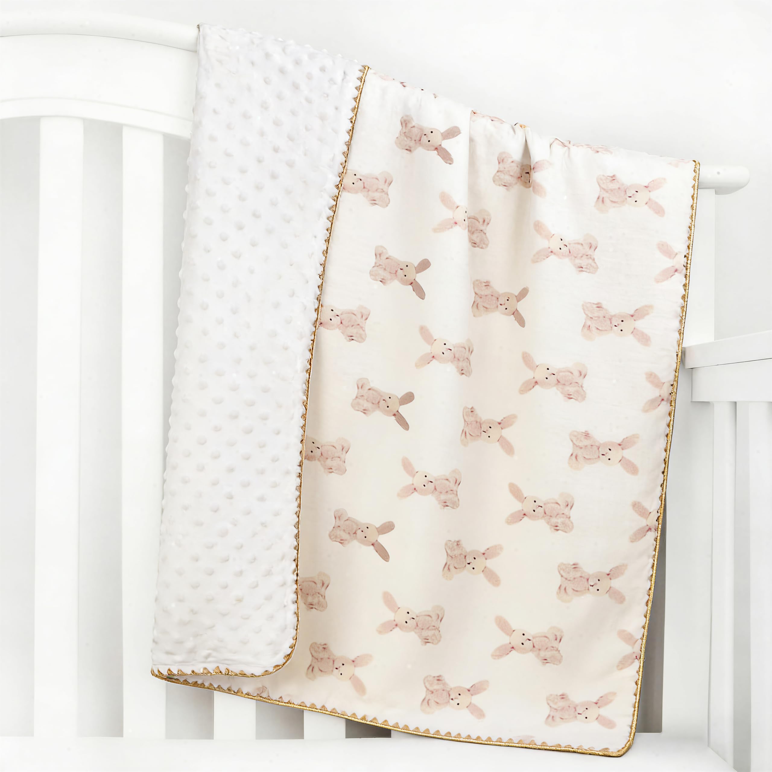 HomeyHues 40x40 soft blanket ideal for on-the-go naps