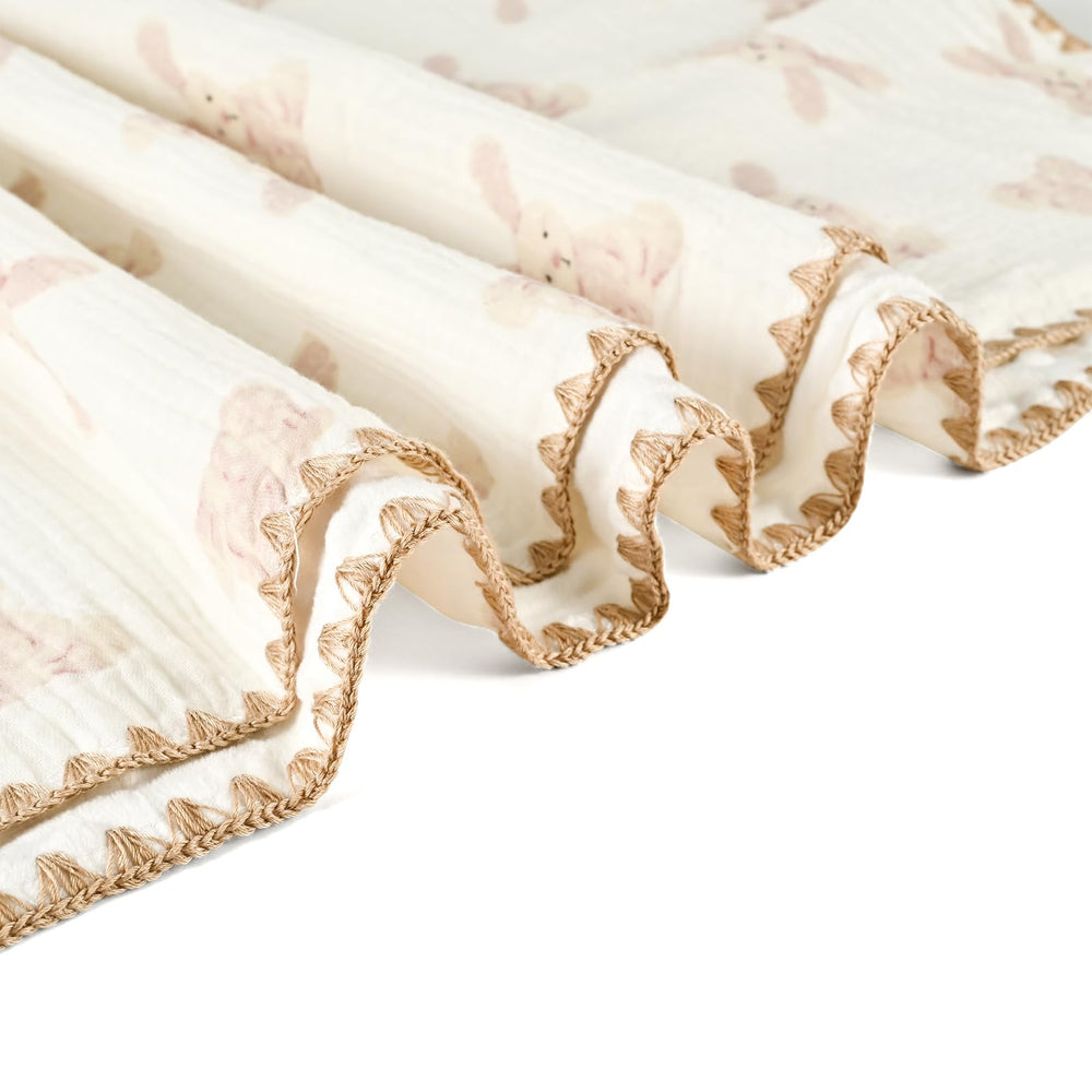 HomeyHues nursing cover blanket offers soft coverage during feeds