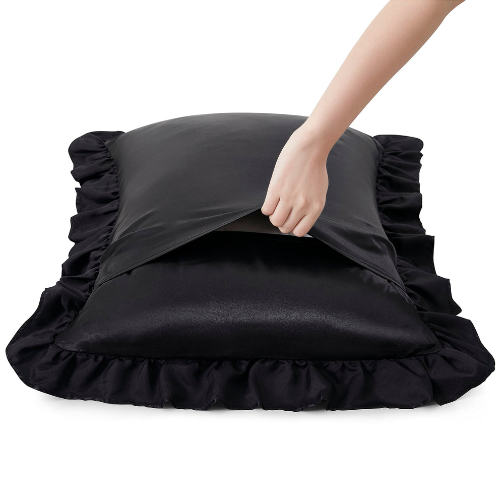 HommxJF envelope-closure pillow case feature for easy on/off