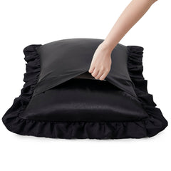 HommxJF envelope-closure pillow case feature for easy on/off