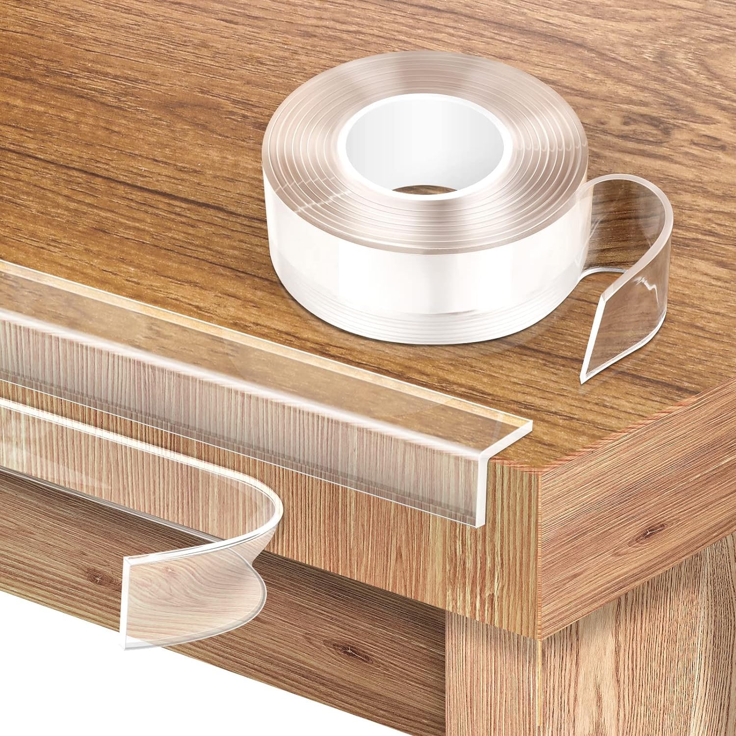 HOMREALM corner protectors on clear edge guard protecting furniture corners