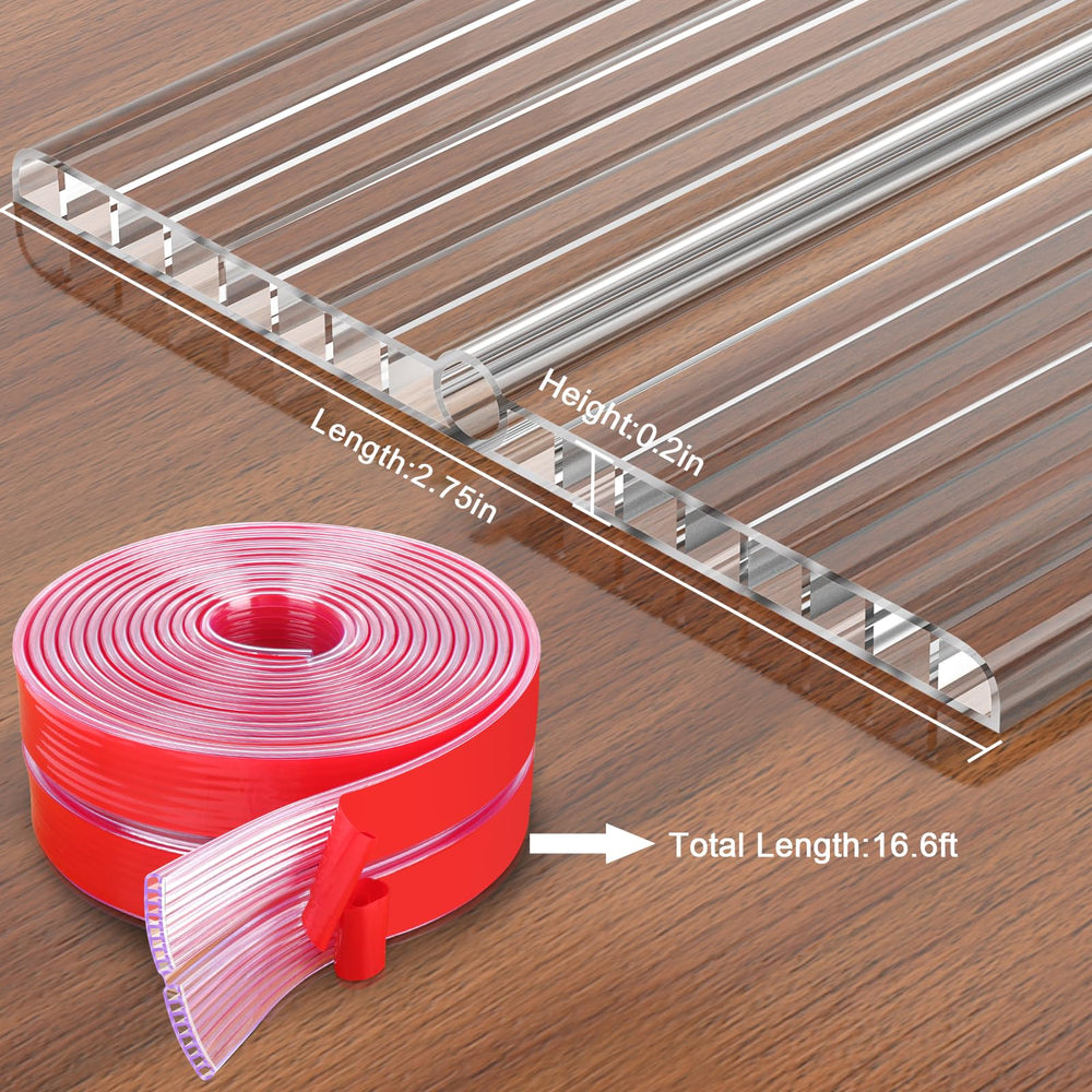 HOMREALM edge safety bumper highlighting soft edge protection for tables.
