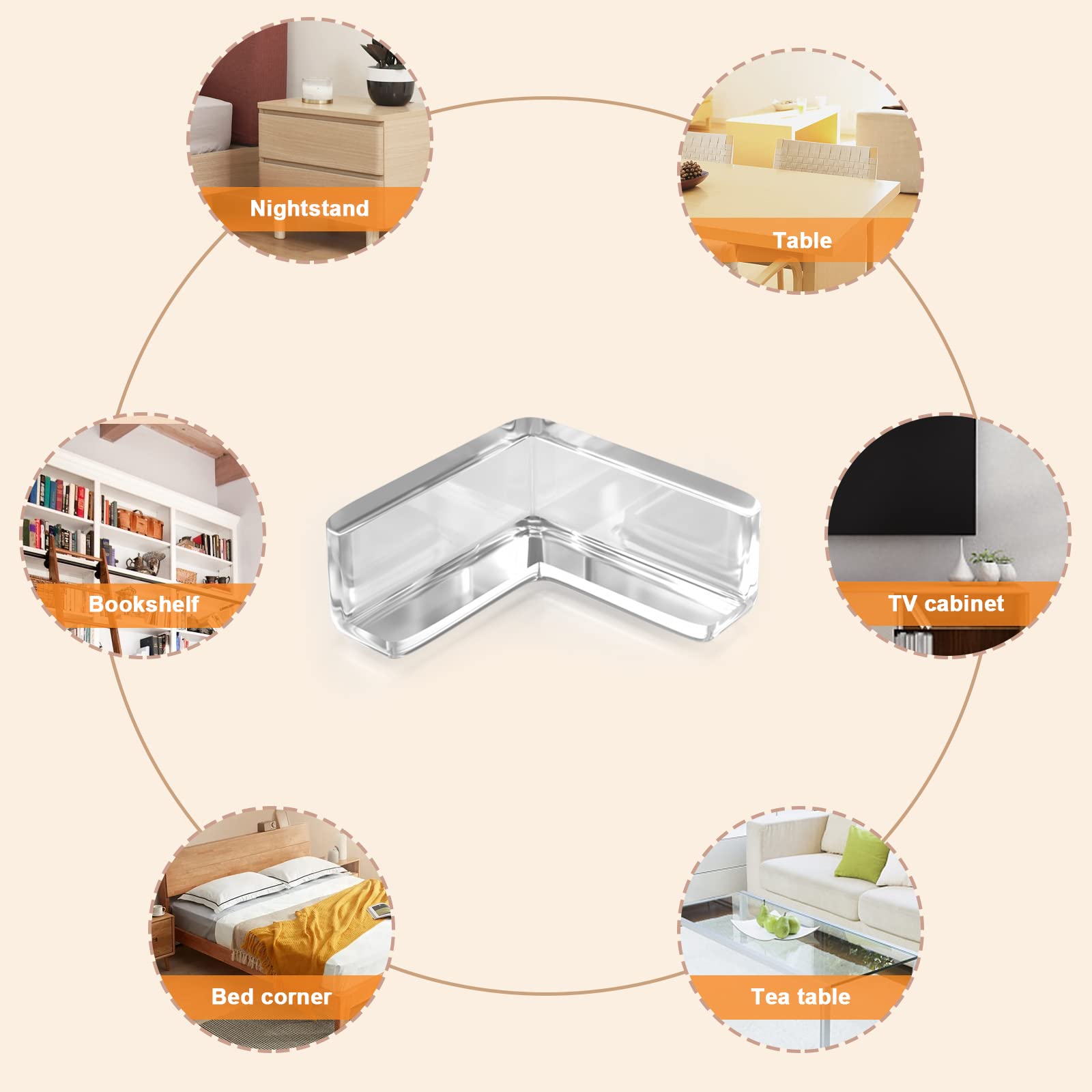 HOMREALM quick install with pre-taped adhesive, ideal for busy homes.